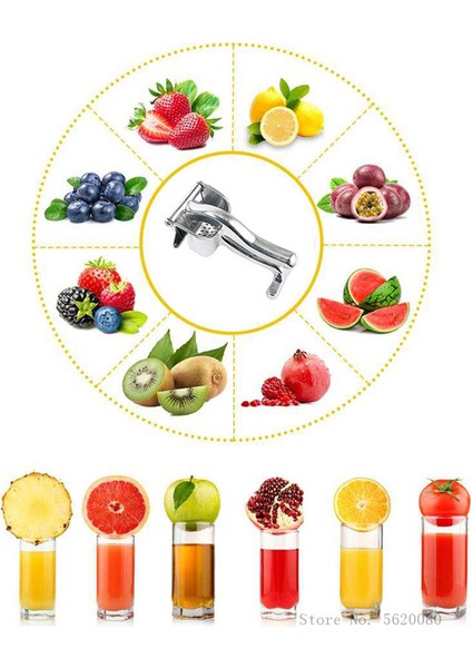 sanlindou Çok Fonksiyonlu Manuel Meyve Sıkacağı - Gümüş (Yurt Dışından) fırsatları