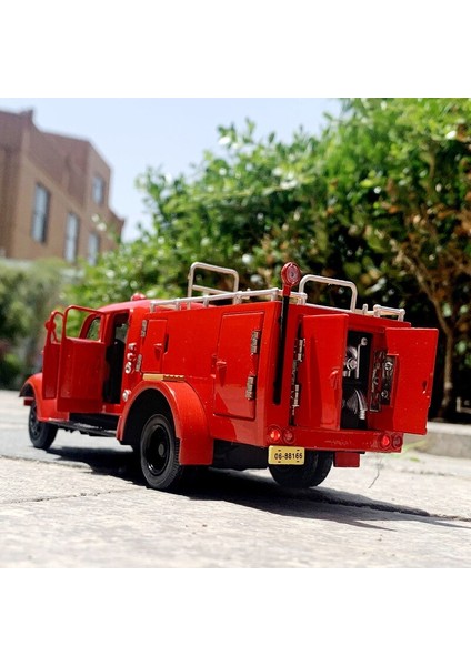 alaşım Geri Çekin Retro Su Tankı Itfaiye Aracı, Çocuk Ses Ve Hafif Oyuncaklar | Diecasts Oyuncak Araçlar (Yurt Dışından) fırsatları