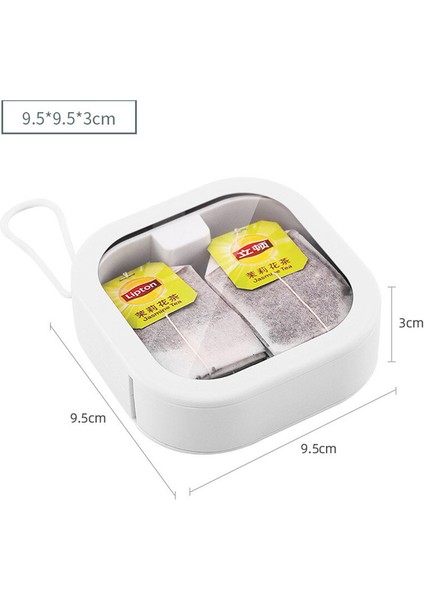 2 Adet Yaratıcı Masaüstü Taşınabilir Saklama Kutusu Çok Fonksiyonlu Kulaklık Kulakiçi Kutusu Basma Kutusu Pressing Sundries Plastik Saklama Kutusu (Yurt Dışından)