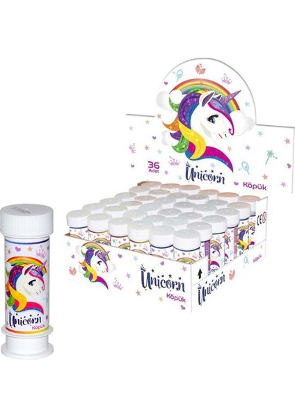 TUN0491 Balonevi, Unicorn Köpük 36'lı Köpük