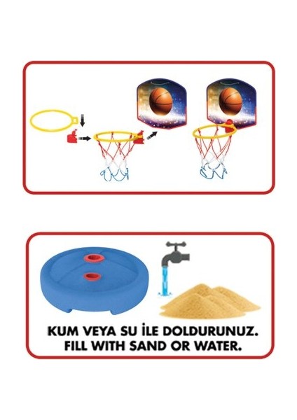 03650 Dede, Küçük Ayaklı Basket Potası