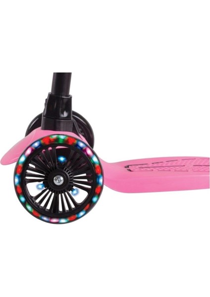 Dragon Pembe Full Set LED Işıklı Scooter