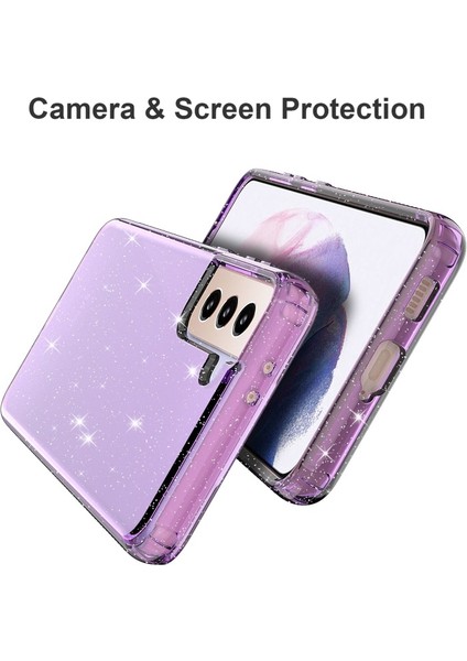 Galaxy S21 + 5g Için Renkli Parıltılı Toz Kaplamalı Tpu Telefon Kılıfı (Yurt Dışından) fırsatları