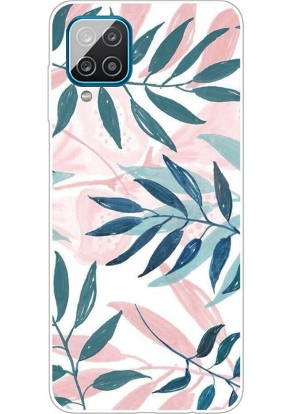 Galaxy A12 Için Darbeye Dayanıklı Desenli Tpu Telefon Kılıfı (Yurt Dışından)