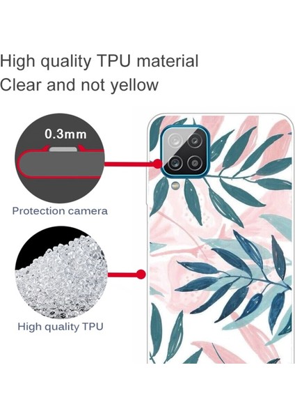 Galaxy A12 Için Darbeye Dayanıklı Desenli Tpu Telefon Kılıfı (Yurt Dışından) fiyatları