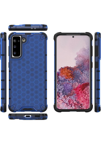 Galaxy S21 5g Için Bal Peteği Desenli Şok Geçirmez Tpu + Pc Telefon Kılıfı (Yurt Dışından) fiyatları