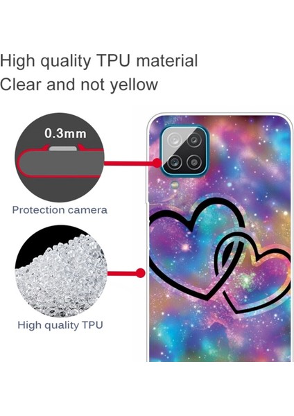 Galaxy A12 Için Darbeye Dayanıklı Desenli Tpu Telefon Kılıfı (Yurt Dışından) fiyatları