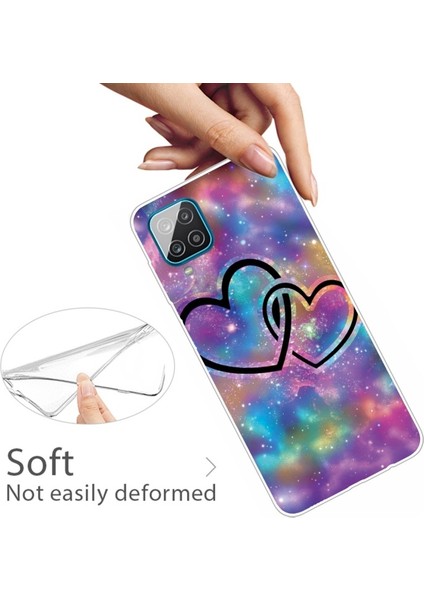 Galaxy A12 Için Darbeye Dayanıklı Desenli Tpu Telefon Kılıfı (Yurt Dışından) modelleri