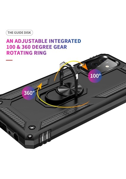 Galaxy A72 5g Için Hibrit Pc + Tpu Tutma Halkalı Telefon Kılıfı (Yurt Dışından) fırsatları