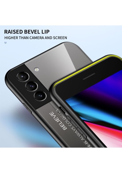 Galaxy S22 5g Için Gradyan Renkli Temperli Cam + Pc + Tpu Telefon Kılıfı (Yurt Dışından) indirimleri