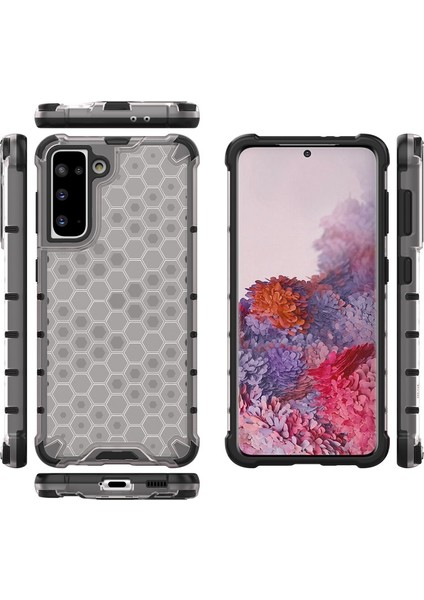 Galaxy S21 5g Için Bal Peteği Desenli Şok Geçirmez Tpu + Pc Telefon Kılıfı (Yurt Dışından) fiyatları