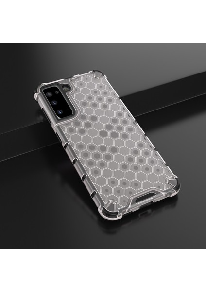Galaxy S21 5g Için Bal Peteği Desenli Şok Geçirmez Tpu + Pc Telefon Kılıfı (Yurt Dışından) fırsatları