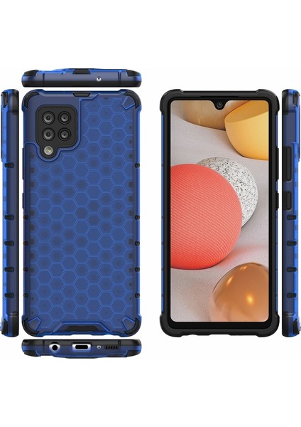 Galaxy A42 5g Için Bal Peteği Desenli Şok Geçirmez Tpu + Pc Telefon Kılıfı (Yurt Dışından) fiyatları