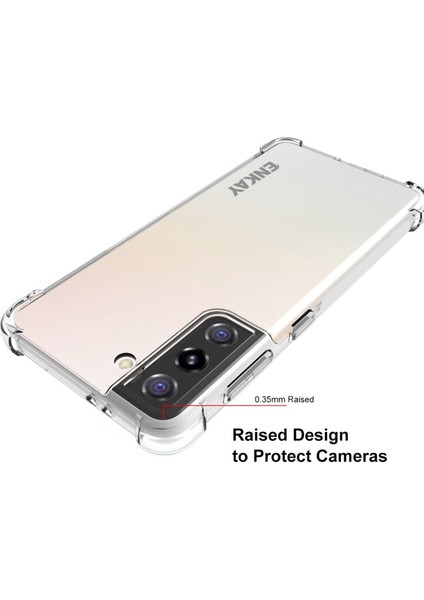 Galaxy S21 + 5g Için 4 Köşe Korumalı Darbeye Dayanıklı Tpu Telefon Kılıfı (Yurt Dışından) modelleri