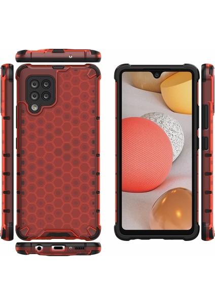 Galaxy A42 5g Için Bal Peteği Desenli Şok Geçirmez Tpu + Pc Telefon Kılıfı (Yurt Dışından) fiyatları