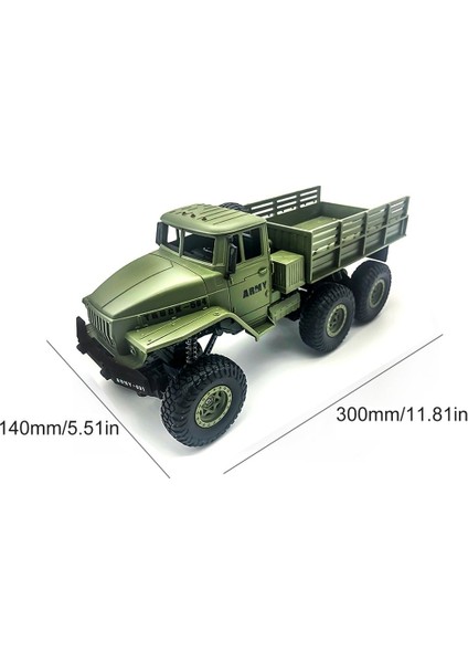 Sanlindou1:16 Yüksek Hızlı Rc Araba Askeri Kamyon 2.4G Altı Tekerlekli Uzaktan Kumanda Kapalı Yol Tırmanma Araç Model Oyuncak Çocuklar Için Doğum Günü Hediyesi | Rc Kamyon (Yeşil) (Yurt Dışından)