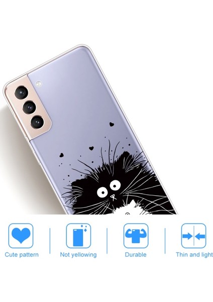 Samsung Galaxy S22 Için Desen Baskılı Yumuşak Esnek Tpu Telefon Kılıfı (Yurt Dışından) modelleri