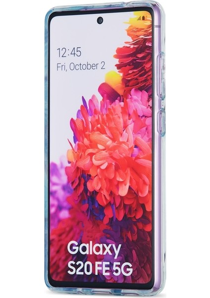 Samsung Galaxy S20 Lite Için Mermer Desen Tpu Telefon Kılıfı (Yurt Dışından)