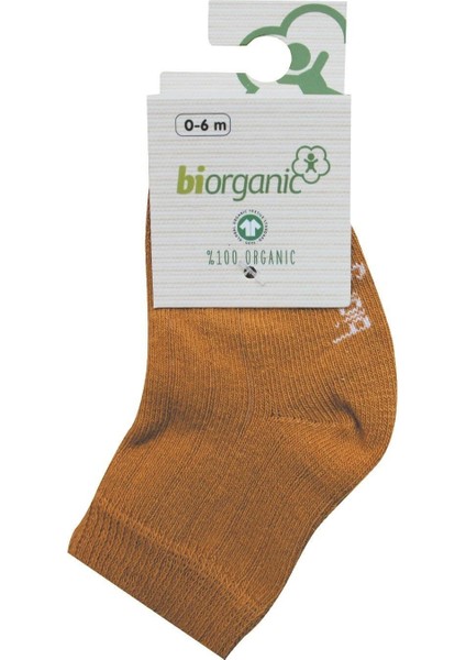 Biorganik Simple Bebe Çorap 68368 Hardal