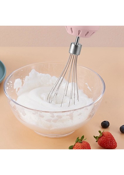 Elektrikli El Mikseri, Bebek Maması Için Usb Şarj Edilebilir El Blender, Elektrikli Çırpma El Mikser Yumurta Çırpıcı | (Yurt Dışından)