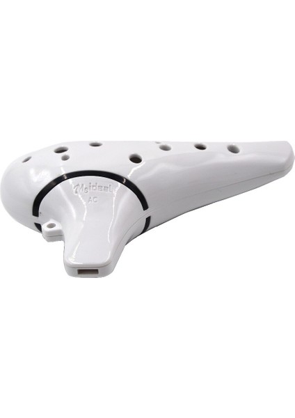 12 Delik Seramik Ocarina Flüt Alto C Müzik Enstrümanı Acemi Için Müzik Skoru | Ocarina (Beyaz) (Yurt Dışından) fiyatları