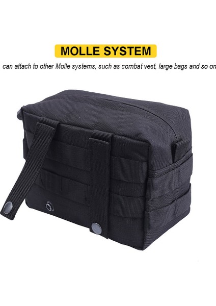 Taktik Molle Kılıfı 1000D Naylon Erkekler Askeri Bel Çantası Utility Edc Dişli Belly Kılıfı Airsoft Cephane Kılıf Avcılık Aksesuar Çanta (Yurt Dışından)