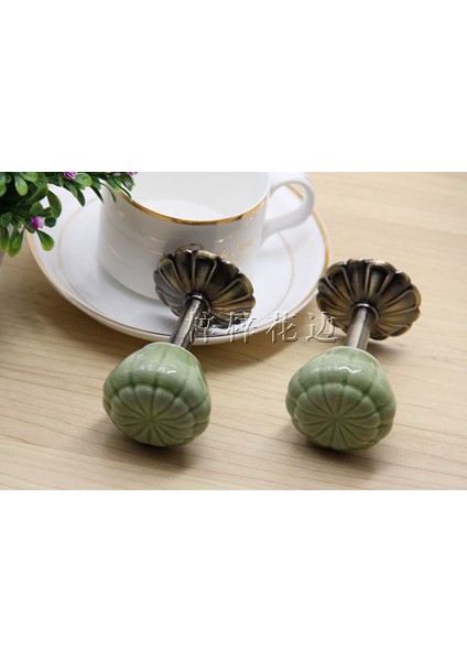 1 Çift Vintage Kabak Dekoratif Kanca Seramik Duvar Kancaları Yeşil Ceket Askıları Rustik Kanca Seramik Perde Kravat Sırtları Kanca | Robe Hooks (Yurt Dışından) fiyatları