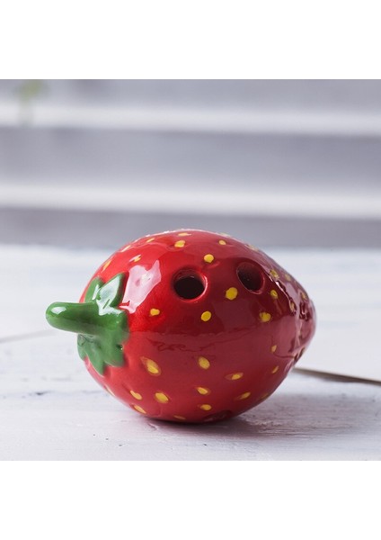 Çilek Meyveleri Ocarina 6 Delikler Yaratıcı Degrade Renk Öğrencileri Seramik El Yapımı Yeni Başlayanlar Ac Ton Orff Cihazları 2021 | Ocarina (Yurt Dışından) fırsatları