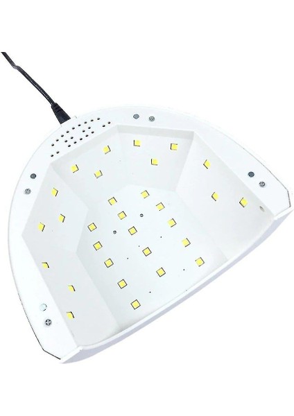 48 W Uv / Led Tırnak Lambası, Fototerapi Makinesi Özel Oje Tutkal Hızlı Kuruyan Pişirme Lambası (Beyaz) (Yurt Dışından) fiyatları
