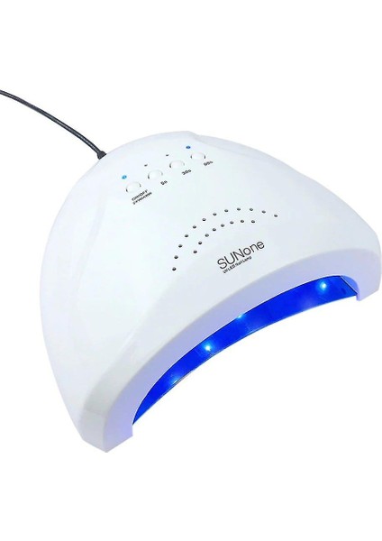 48 W Uv / Led Tırnak Lambası, Fototerapi Makinesi Özel Oje Tutkal Hızlı Kuruyan Pişirme Lambası (Beyaz) (Yurt Dışından) fırsatları