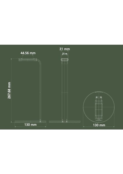 Modern Moda Tasarım Evrensel Alüminyum Kulaklık Tutucu Metal Kulaklık Ekran Stander Rahat Depolama Kulaklık Kanca | Kulaklık Aksesuarları (Yurt Dışından)