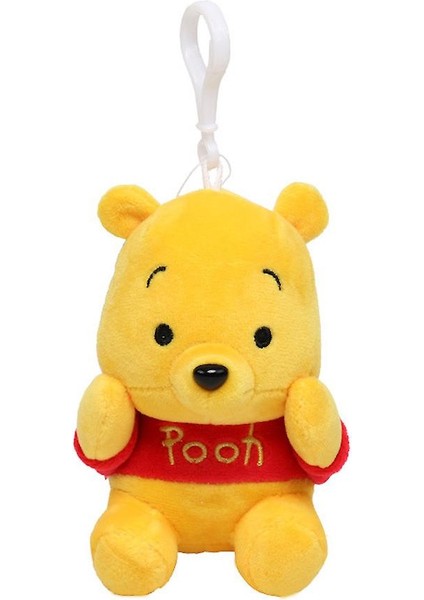 Winnie Pooh Peluş Bebek Kolye Oyuncaklar Çanta Kolye Anahtarlık Anahtarlık (Yurt Dışından)