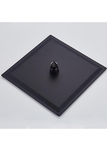 Siyah Kare Yağmur Paslanmaz Çelik Duş Başlığı Ultrathin 2 Mm 8 Inç Seçim Banyo Duvar Ve Tavan Monte | Duş Başlıkları (Yurt Dışından)