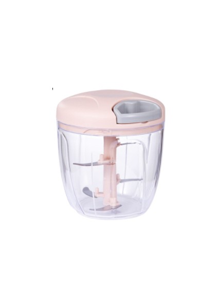 Döndür Sebze Kesici Kıyıcı Dilimleyici Meyve Sarımsak Basın Masif Peynir Kırıcı Pişirme Aksesuarları Mutfak Gadgets Aracı | (Pembe, 900Ml) (Yurt Dışından)