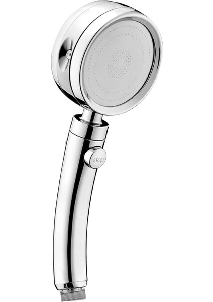 El Duş Başlığı Yüksek Basınç 5 Fonksiyonu Ayarlanabilir Banyo Duş Jetleri On / Off İle Duraklat Switch Hortumla Çıkarılabilir Filtre | Duş Başlıkları (Yurt Dışından)