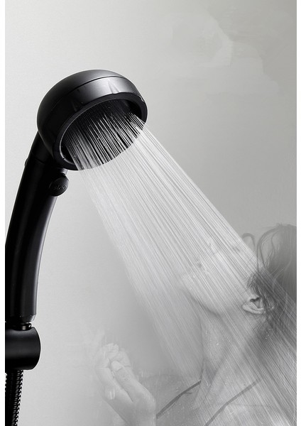 sanlindou Banyo Duş Başlığı - Siyah (Yurt Dışından)