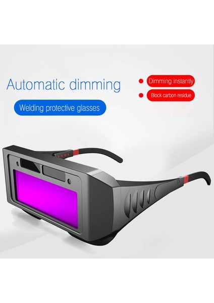 Hafif Gadget'Lar Gözlükler Otomatik Karartma Kaynakçı Gözlük Kaynak Kask Göz Korumak Için Taşınabilir Dayanıklı Güvenli Kaynakçı Gözlükleri | Kaynak Kaskları (Yurt Dışından)