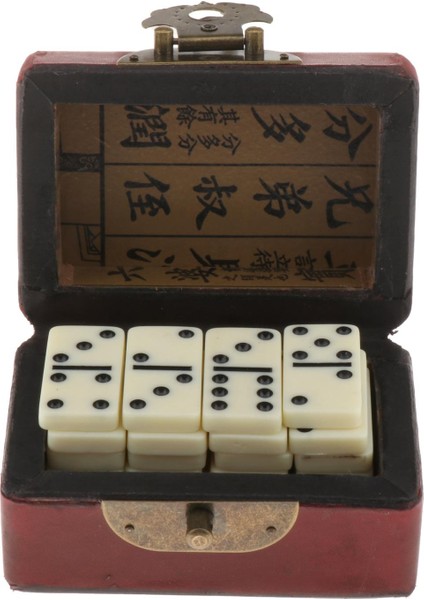 Domino Saklama Kutusu İle Set Geleneksel Klasik Eğlence Eğlence Parti Masa Masası Oyunları Oyuncak | Domino (Yurt Dışından)