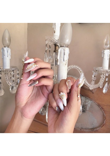 4 Adet / Grup Kabuk Kanatları Zirkon Kolye Nail Art Kristaller Takı Rhinestone Tırnak Malzemeleri Çivi Aksesuarları Tırnak Süslemeleri Takılar | Rhinestones Süslemeler (Yurt Dışından)