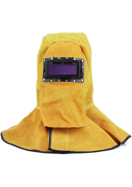 Filtre Lens Özellikli Kaynak Maskesi - Sarı (Yurt Dışından)