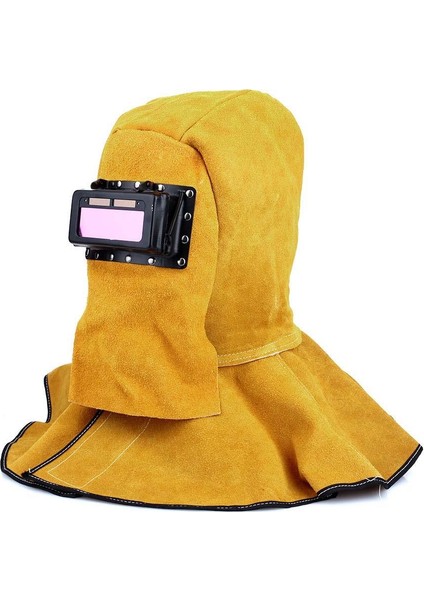 Filtre Lens Özellikli Kaynak Maskesi - Sarı (Yurt Dışından)