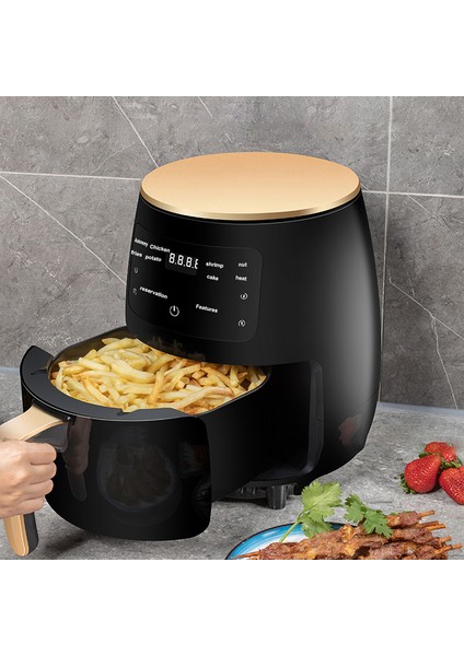 Çok Fonksiyonlu Büyük Kapasiteli Air Fryer - Siyah (Yurt Dışından) fiyatları