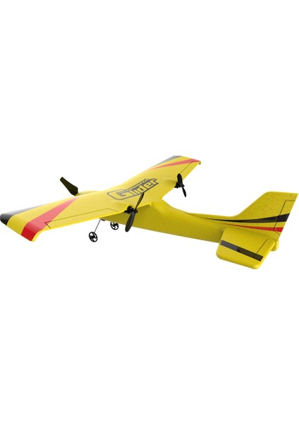 Rc Uçak Epp Köpük Planör Uçak Gyro 2.4G 2Ch Uzaktan Kumanda Wingspan 25 Dakika Uçuş Zaman Rc Uçaklar Oyuncak | Rc Uçaklar (Sarı) (Yurt Dışından)