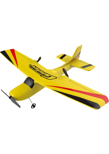 Rc Uçak Epp Köpük Planör Uçak Gyro 2.4G 2Ch Uzaktan Kumanda Wingspan 25 Dakika Uçuş Zaman Rc Uçaklar Oyuncak | Rc Uçaklar (Sarı) (Yurt Dışından)