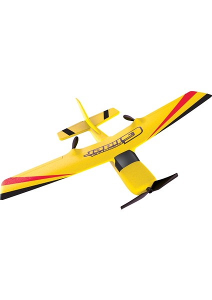 Rc Uçak Epp Köpük Planör Uçak Gyro 2.4G 2Ch Uzaktan Kumanda Wingspan 25 Dakika Uçuş Zaman Rc Uçaklar Oyuncak | Rc Uçaklar (Sarı) (Yurt Dışından)
