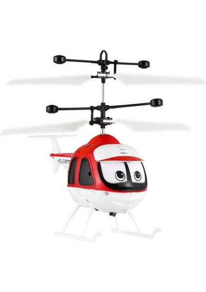 Mini Kızılötesi Sensör Helikopter Uçak 3D Gyro Helikoptero Elektrikli Mikro Helikopter Oyuncak Hediye Çocuklar Için | Rc Uçaklar (Kırmızı) (Yurt Dışından)