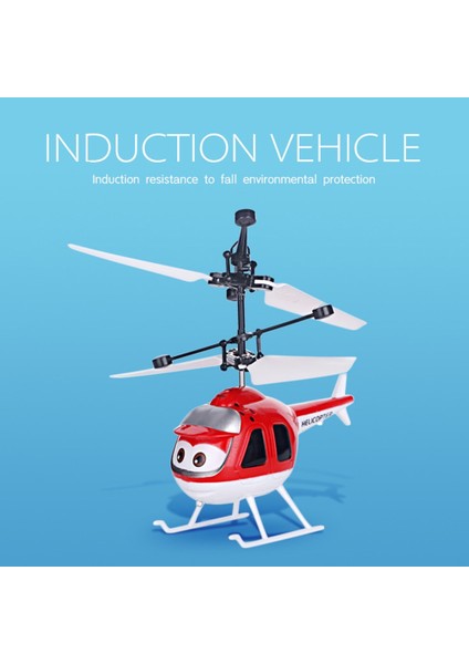 Mini Kızılötesi Sensör Helikopter Uçak 3D Gyro Helikoptero Elektrikli Mikro Helikopter Oyuncak Hediye Çocuklar Için | Rc Uçaklar (Kırmızı) (Yurt Dışından)