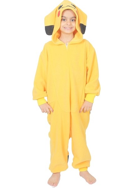 Çocuk Pikachu Hayvan Kostümü