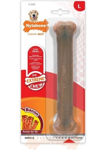 816249-NYLABONE Chicken Tavuk Aromalı Çiğneme Kemiği L