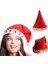 Yıldız Işıklı Eyaf Noel Baba Şapkası 2 Adet 1